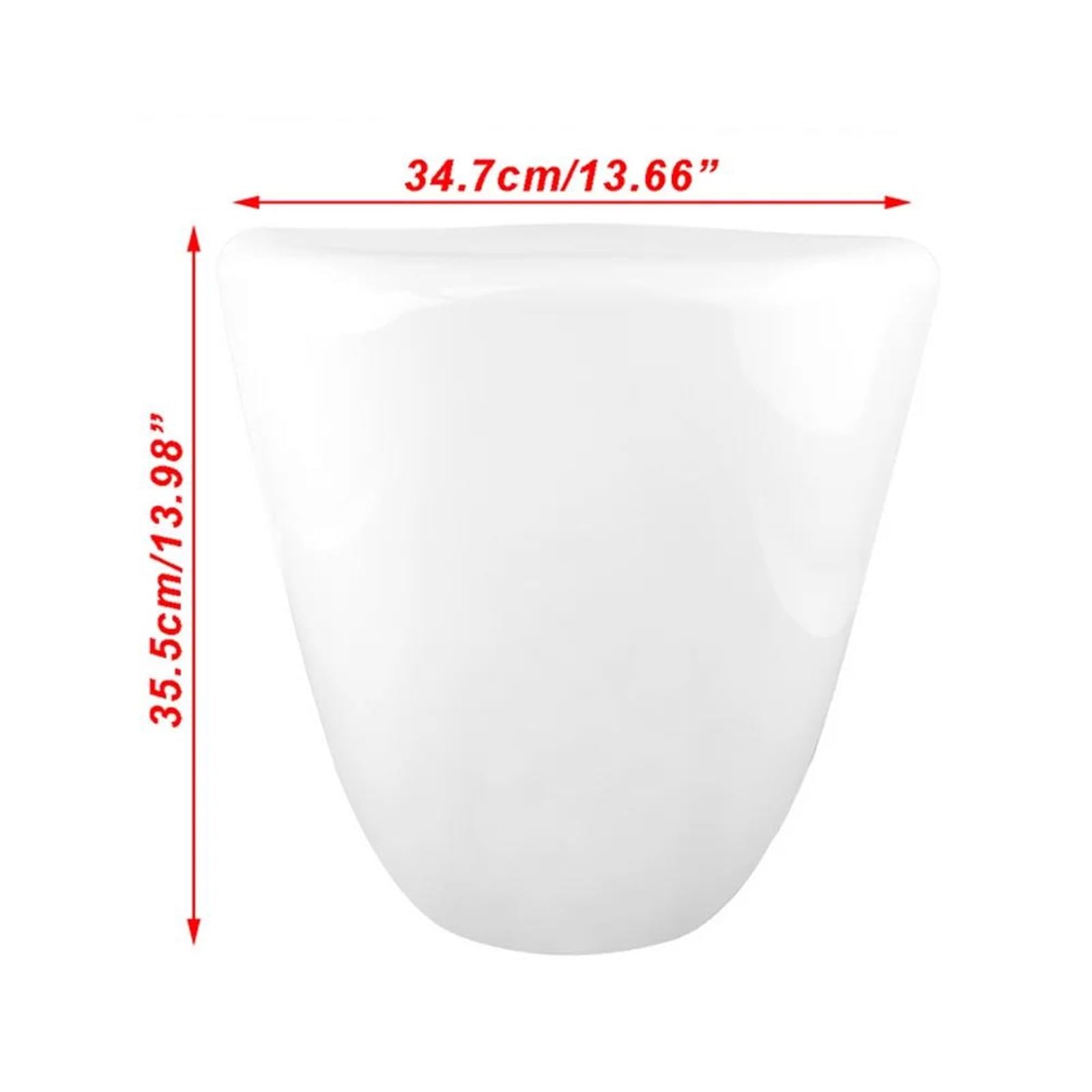 Moto Siège Arrière Capot pour Suzuki pour GSX-R GSXR 600 750 GSX-R600 GSXR750 SRAD 96-99 Moto Passager Arrière Capot Siège Couverture Carénage Capot de Siège(Blanc)