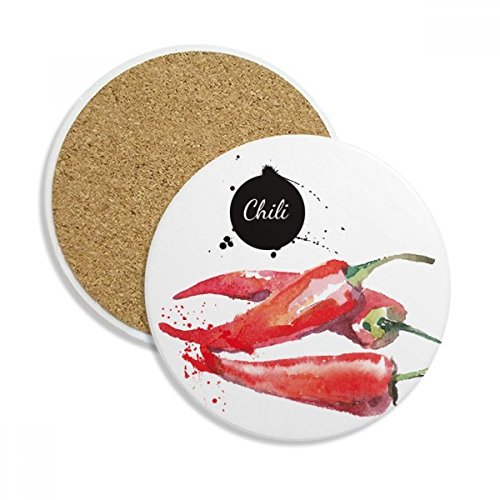 Coaster en céramique pour apéritif sain et repas convivial