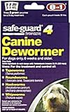 Eight in One Safeguard 4 Canine Dewormer for Medium Dogs -- 2 g - 3 Pouches
