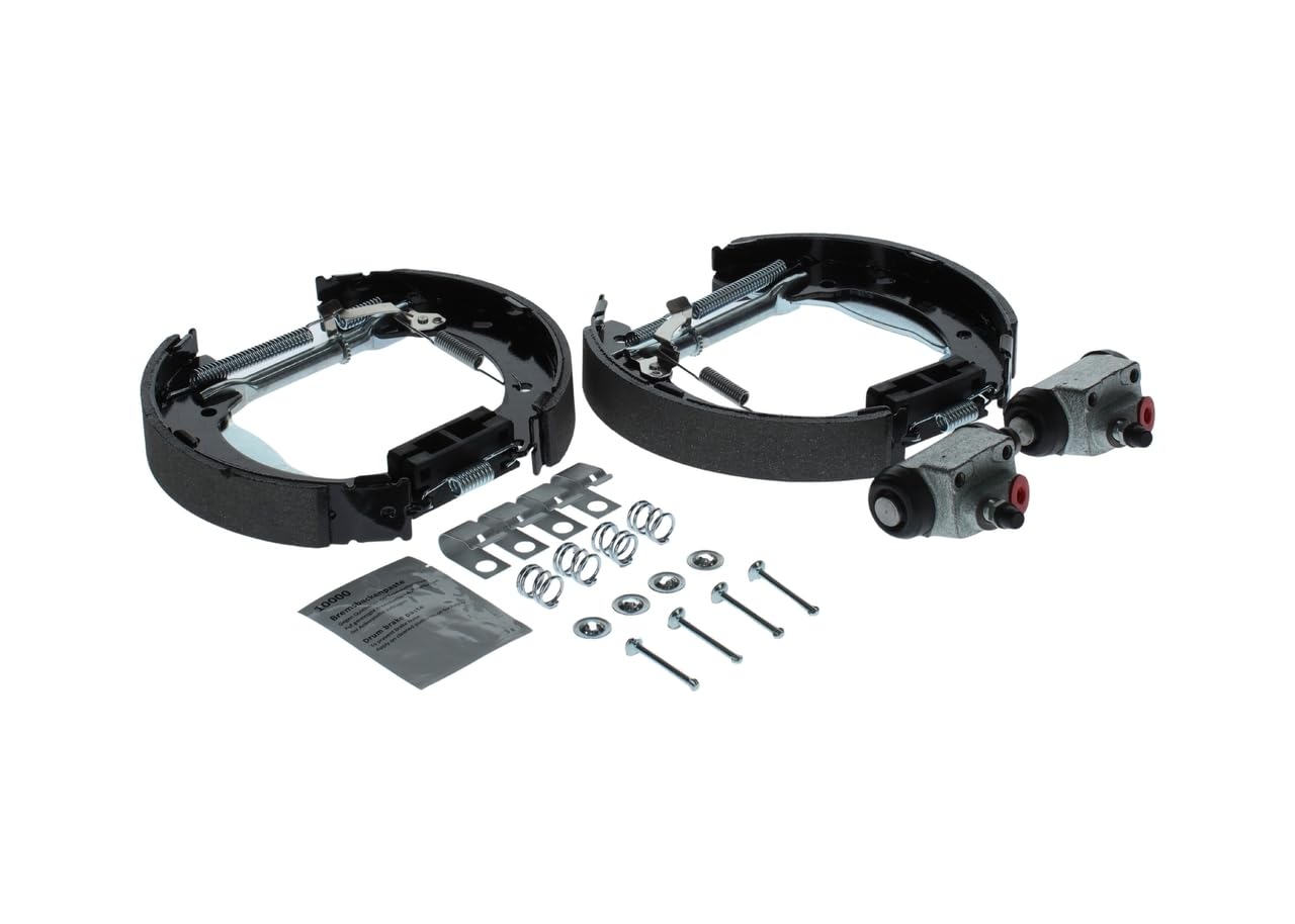 Bosch KS671 Kit Super Pro Kit de freno trasero de tambor 1 juego completo premontado