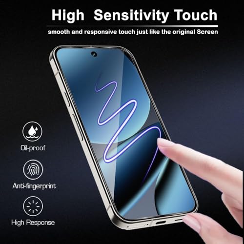 Image of Premium Tempered Glass Screen Protector Guard Compatible For Redmi Note 15 Pro 5G (6.83 Inch, Pack of 1) | Edge to Edge Coverage With Easy to installation kit for Smartphone