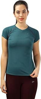 3rd Planet Women’s Quick Dry Sports T-Shirt | Microfiber Polyester Activewear Top with Breathable Stretch Fabric | Sweat R... Price In India