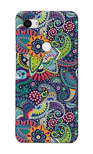 Image of Printed Hard Back Cover Case for Google Pixel 3A Back Cover (Miraculous Patterns) -1803
