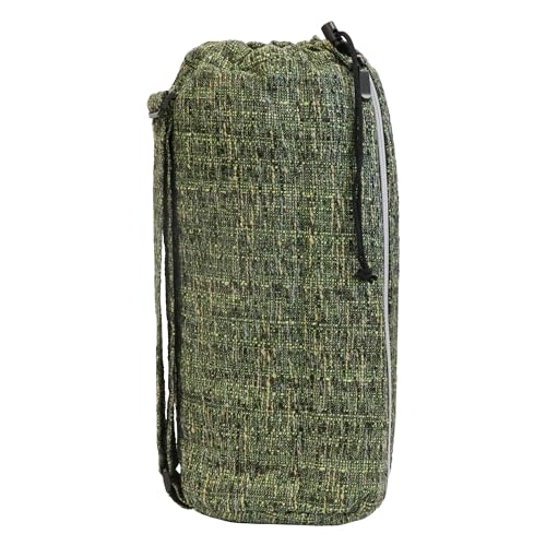 Dime Bags - Drawstring Tube, Padded Bag, 5 Compartments, w/Shoulder Strap, Convenient, Durable (Timber, 18")3