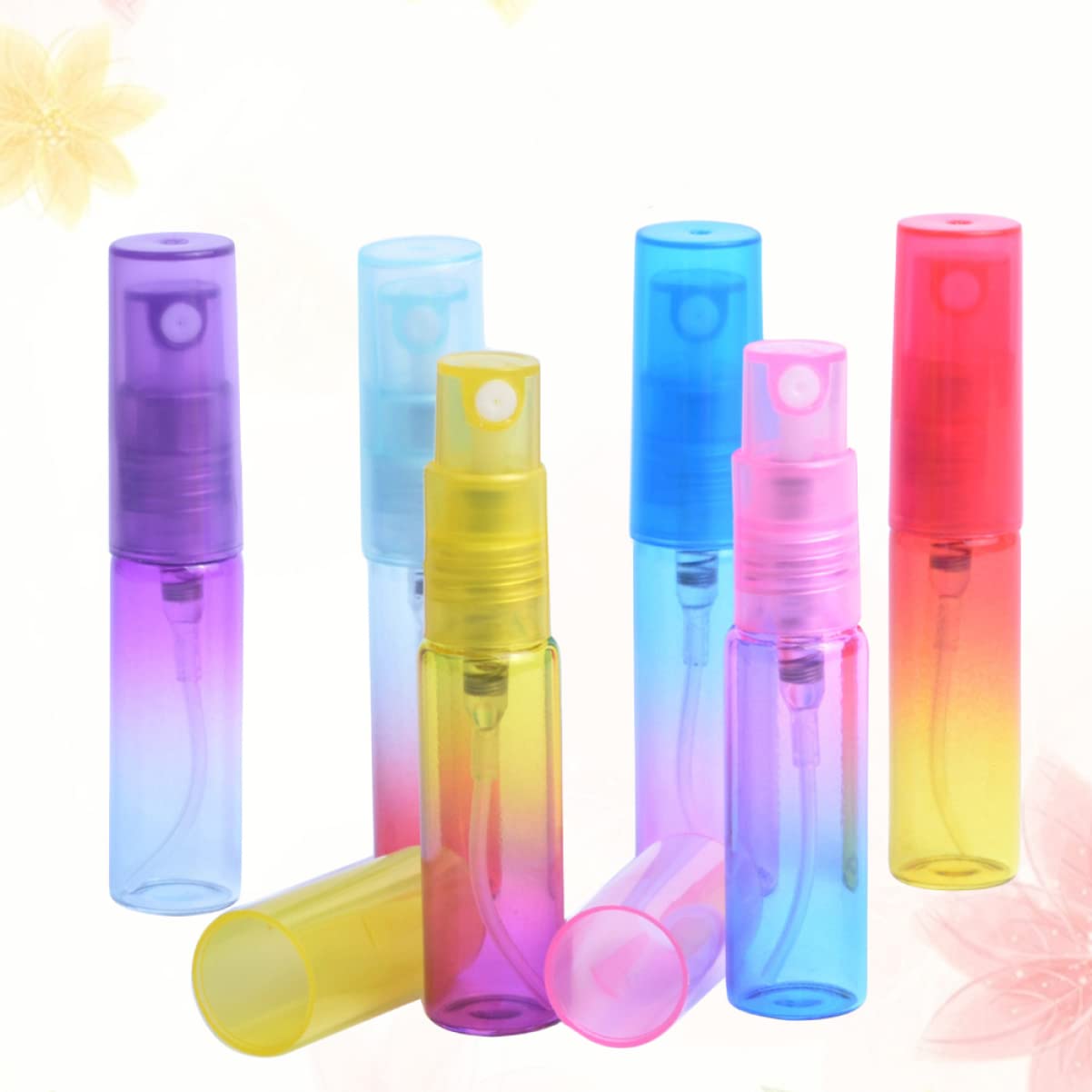 3 Juegos De Minibotellas Pulverizadoras De Perfume Para Viaje Reutilizables Para Cosméticos 12 Unidades
