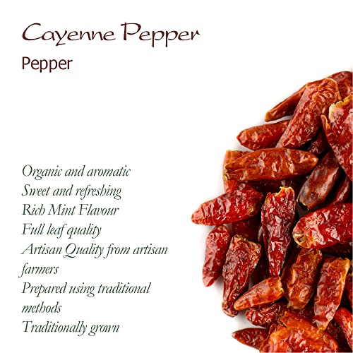 Cayenne Pepper Whole Organic Spice - Spicy Hot - Dried Red Cayenna Peppers - Red Cayene - Cayena - Cheyenne Peppers Cayan Pepper Cyenne Pepper Cayanne Caynee Pepper Red Cayenne Hot Cayenne Pepper - Image 5