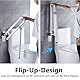 Aufstehhilfe Toilette, Wc Aufstehhilfe, 79 x 60 cm Wandstützgriff Toilette, Behinderten WC Haltegriff Klappbar, Rutschfest Sicherheitsgriff für Senioren, bis zu 150kg