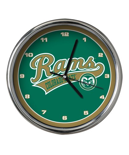 Colorado State Chrome Clock