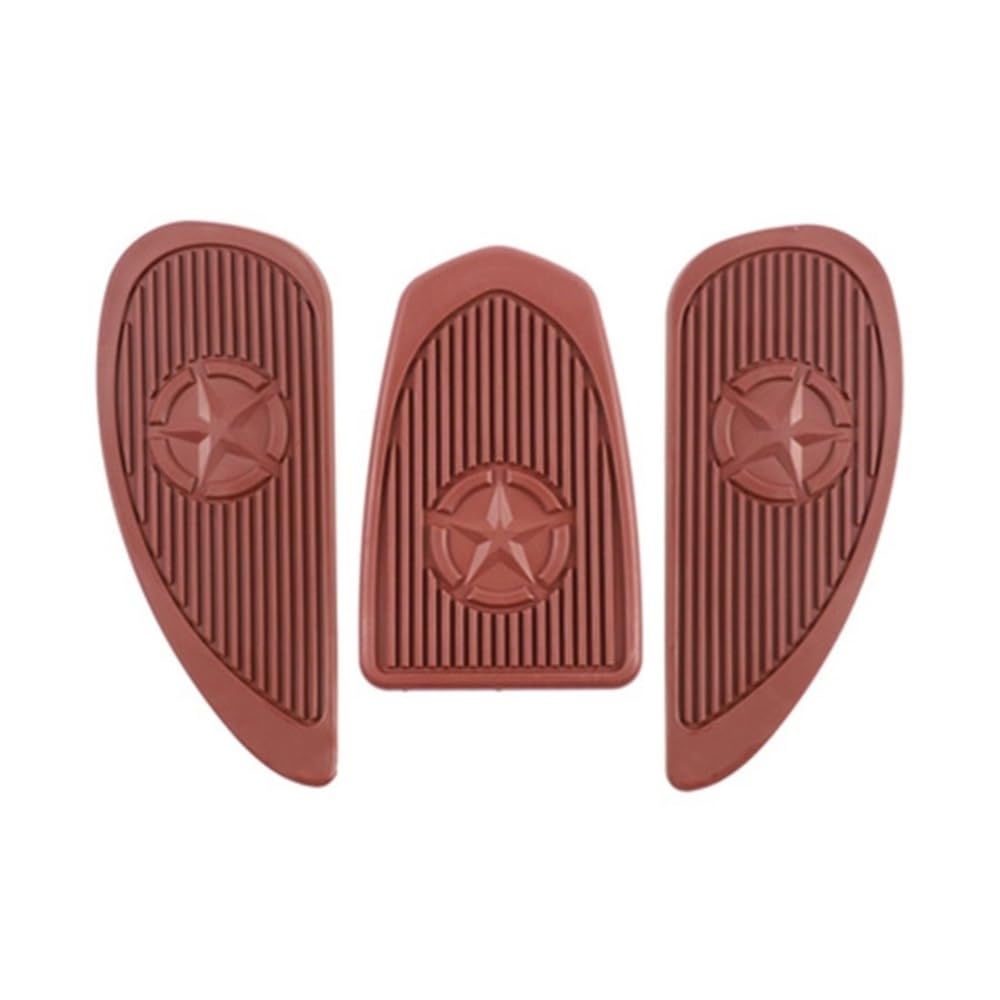 Fuel Tank Protector Universal Motorcycle Gas Fuel Rubber Sticker Protector Knee Pad Grip Tank Traction