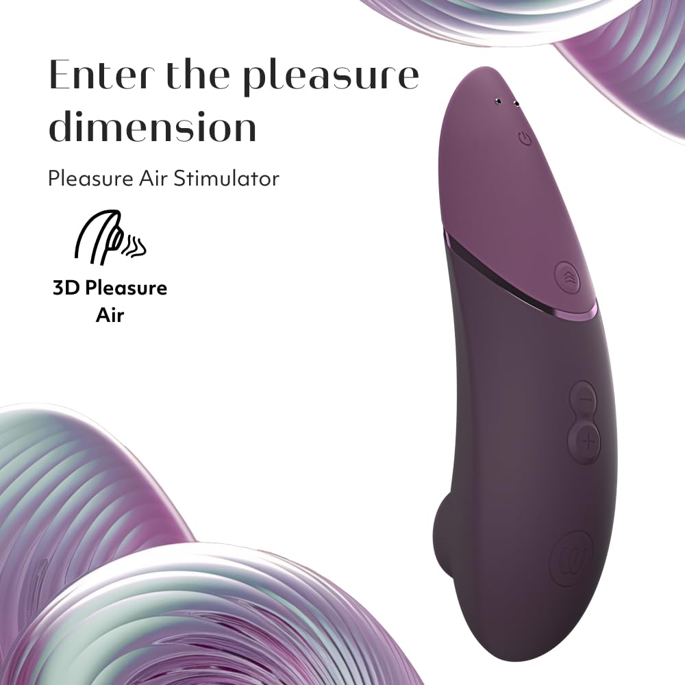 Womanizer Next Stimolatore per Clitoride 3D Pleasure Air – Vibratore Risucchio per Donna e Coppie – Sex Toy con 14 Modelli di Vibrazione – Impermeabile – Ricaricabile | Viola