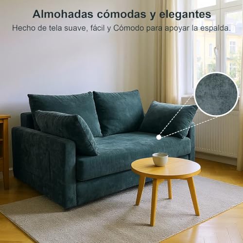Catálogo de Sofa Cama Rojo los mejores 10. 3 Imagen adicional
