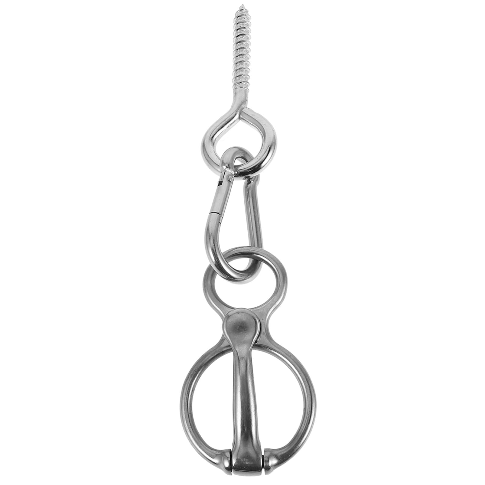 BESPORTBLE Horse Tack Supplies Horse Tie Ring Sturdy Cross Tie Equestrian Accessory