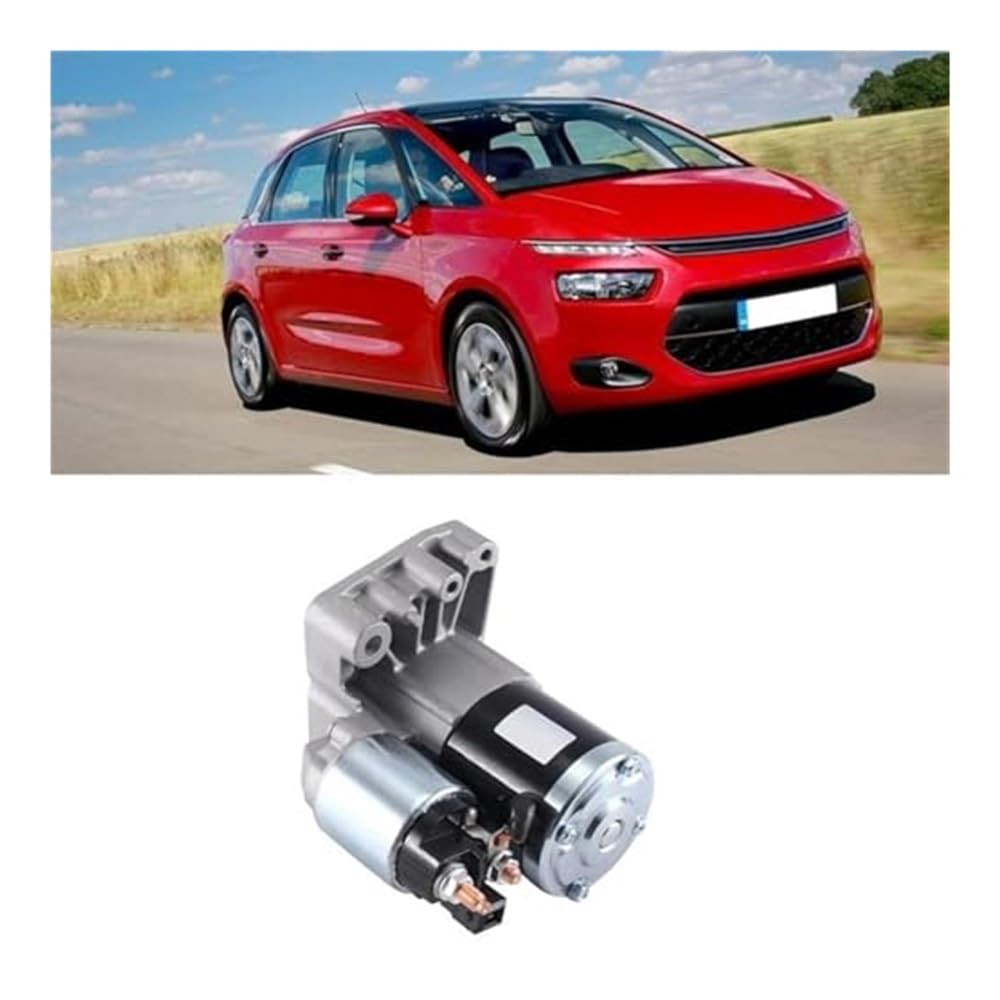 Motor de arranque Motor de arranque 1.6 THP Compatible con Peugeot 207, 3008, 308, 508, RCZ y Compatible Citroen C4, DS3, DS4, DS5