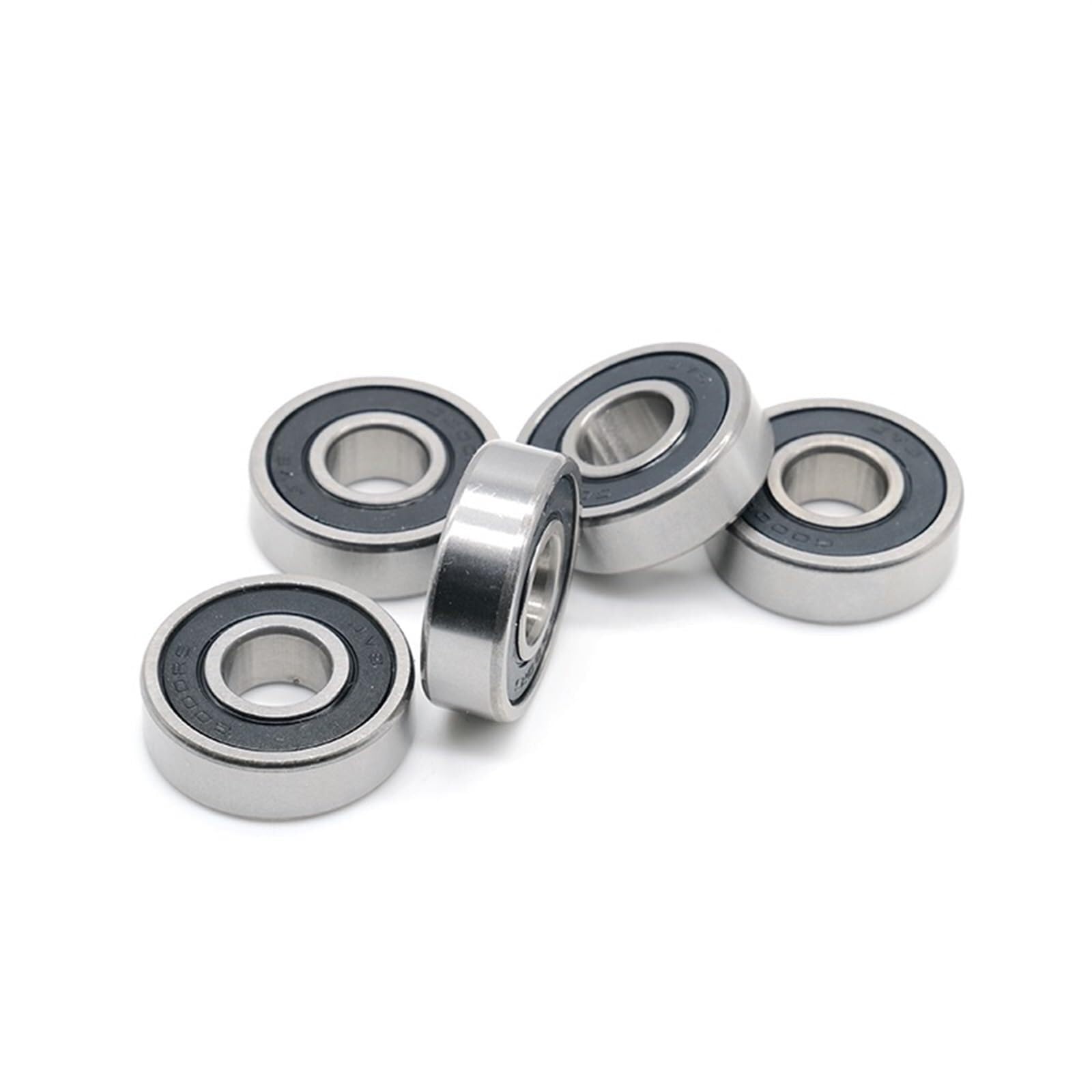 Roulements, Roulement 6800 2RS 10 * 19 * 5mm (10 pièces) ABEC-7 Section mince métrique 61800RS 6800 RS roulements à billes 6800RS