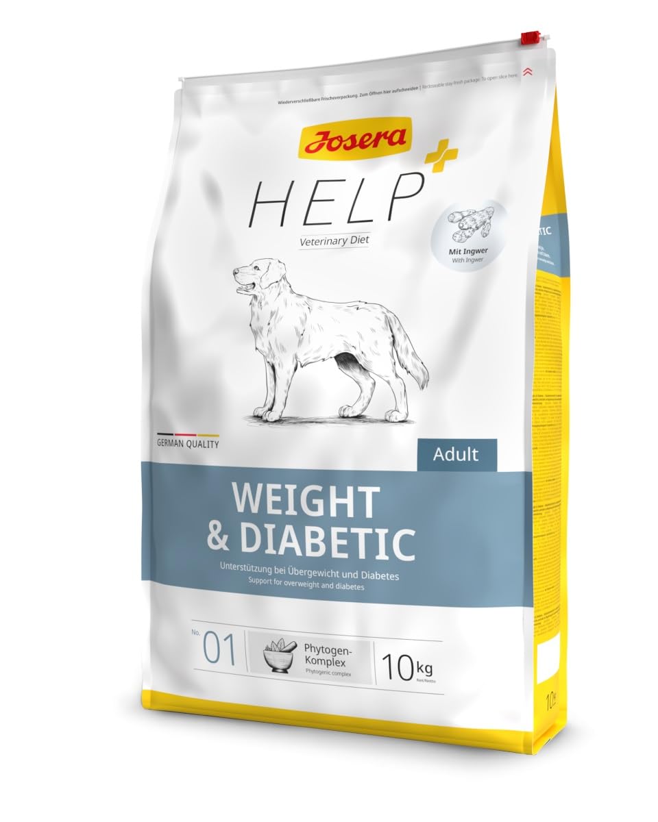 Josera Help Weight & Diabetic Hund 10kg Trockenfutter für Hunde