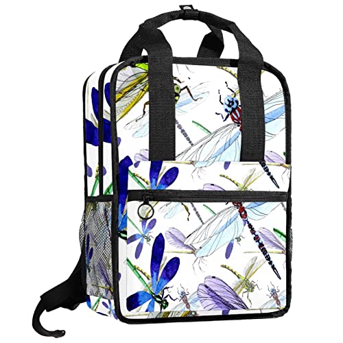 Sac à dos pour garçons motif rose rouge et filet d'araignée pour l'école primaire