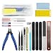 WMYCONGCONG 19 PCS Compatible with Gundam Model Tools Kit Hobby Building Tools Kit for Building Car Model Repairing and Fixing