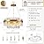 PAFEE Modern Luxury Brushed Brass Gold Crystal Chandelier, 6-Light 2-Tier Raindrop Round Pendant Ceiling Light for Dining Room,Kitchen Island,Foyer,Bedroom,Entryway - 19.7" D,E12 Base