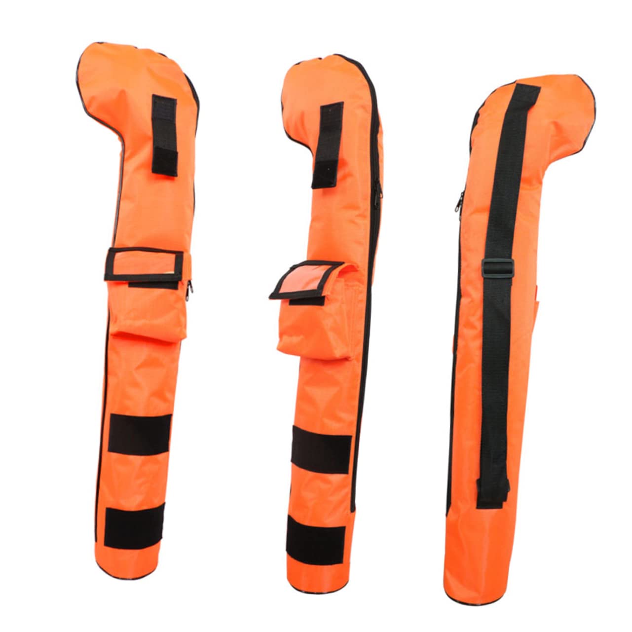 Abaodam Golf Club Carrier Bag Sturdy Storage Pouch for Outdoor Practice Wear Design Present for Young Golfers Orange