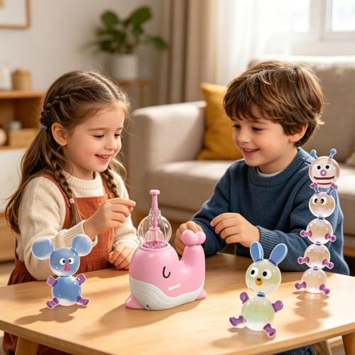 Jeu de lancement de ballons collants interactif pour enfant - 5