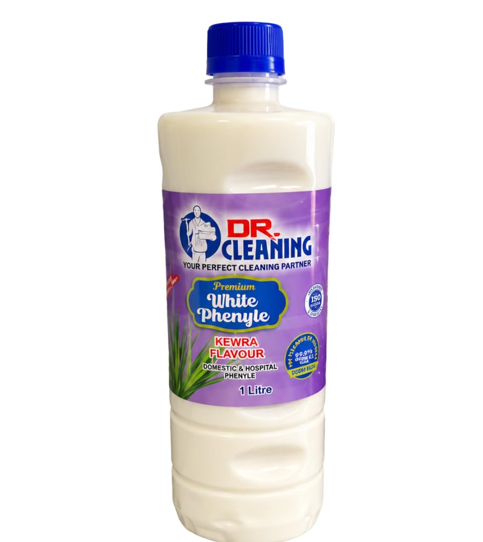 Floor Cleaner Liquid 1 Litre | Advanced Hospital Grade Phenyl Disinfectant | Deep Cleaning, Stain Removal & Long Lasting Fragrance | Suitable for Home, Office & Commercial Use (Mogra)-image-48