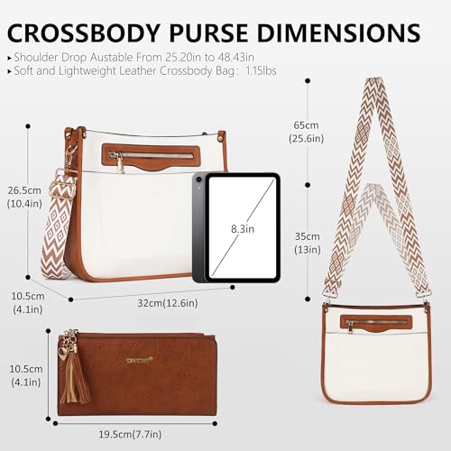 33% Off TANTOMI 2PCS Vegan Leather Crossbody Bags - Image 4