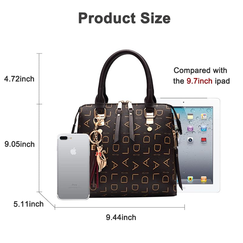 Purses and Handbags for Women Top Handle Satchel Fashion Ladies Tote Bags Travel Casual Shoulder Bag4