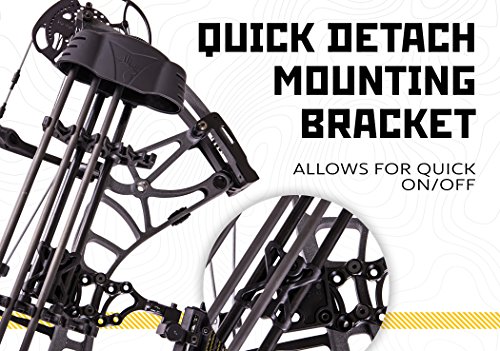 Trophy Ridge 5-Spot Archery Arrow Quiver, Black