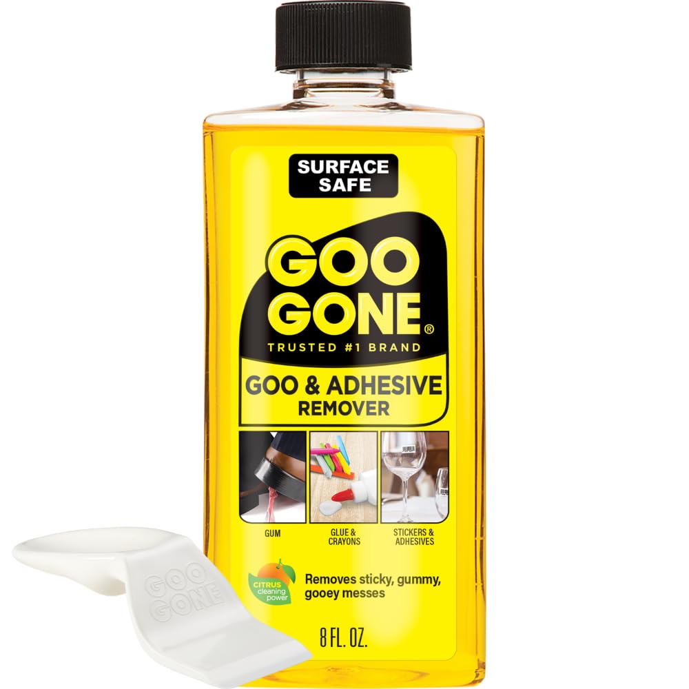 Goo Gone Original Liquid Adhesive Remover 8 Oz with Sticker Lifter