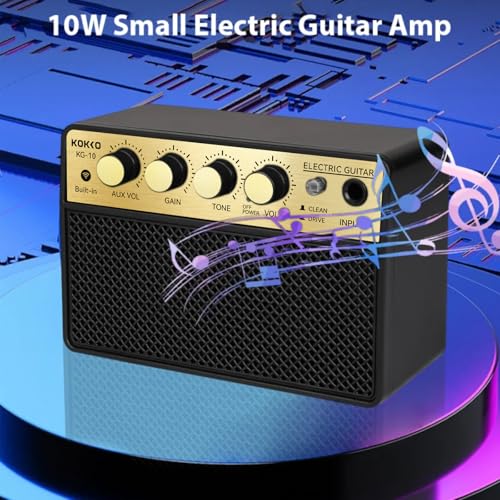 Mini alto-falante de guitarra de 10 W, pequeno alto-falante de guitarra elétrica adequado para práti