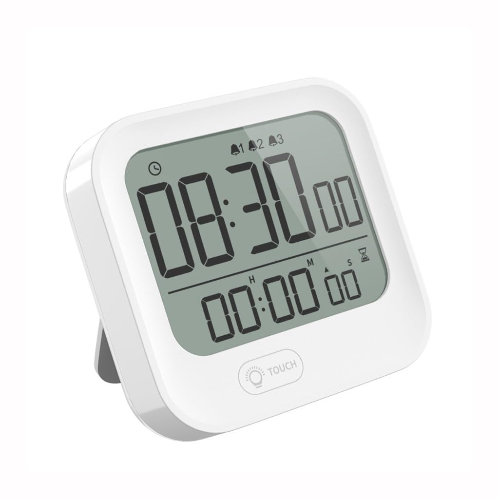 Timer Portatile per promemoria di apprendimento degli Studenti, Timer da Cucina per Cucinare, Timer avanti e Indietro