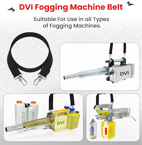 Image of DVI Heavy‑Duty Adjustable Fogging Machine Belt - Premium Nylon Strap with High‑Strength Metal Hooks, Fits All Fogging Machines for Safe & Easy Carry