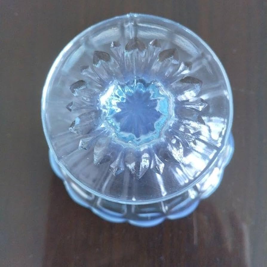 Amazon.co.jp: ヒロタガラス 雪の花小サイズ(手作り)フルーツ器2