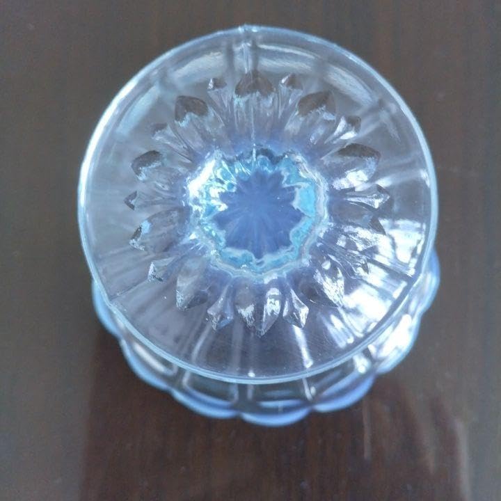 Amazon.co.jp: ヒロタガラス 雪の花小サイズ(手作り)フルーツ器2