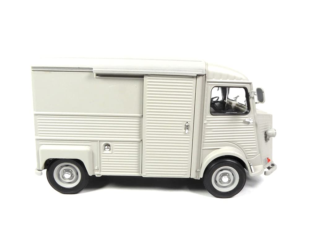 - Camion utilitaire 1/24 compatible avec CITROEN Type H (HY Welly 24019)