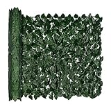 maxVitalis Balkon Sichtschutz Blätteroptik, inkl. 20 Kabelbindern, UV- und Wetterbeständig, 300 x 100 cm (Mehrfarbig)