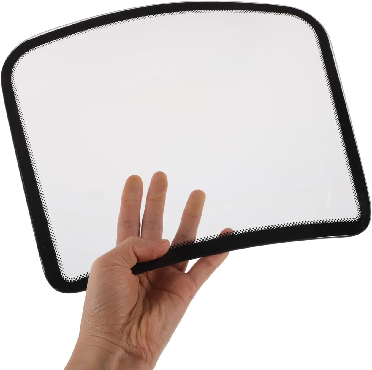 Realistic Windshield Model with Display Stand Scratch Resistant Decal Sample Display for Automotive Glass Products Compact Design for Various Demonstration Scenarios