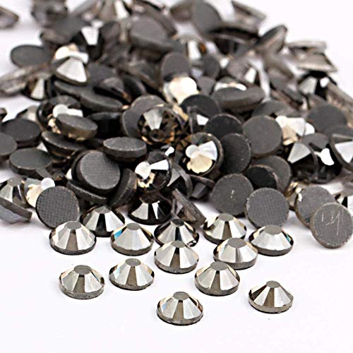Image of Beadsland Crystal Hotfix Rhinestone,Machine Cut Stone 2880pcs /pkg (Black Diamond,SS6 /2mm)