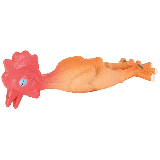 TRIXIE Pollo, Látex, Mini, 15 cm, c/Sonido, para Perros