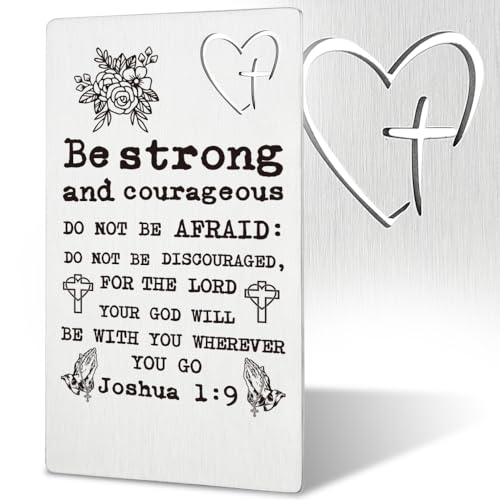 WINOESHE Religious Gifts for Men Prayer Christian Gifts for Men Inspirational Wallet Card for Dad Faith Gift for Prayer Men Prayer Encouragement Gifts for Prayer Brother,HZC6