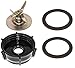 Oster Ice Crusher Blade 4961 + Oster Replacement Jar Base + 2 Rubber O Ring Sealing Ring Gaskets Combo New