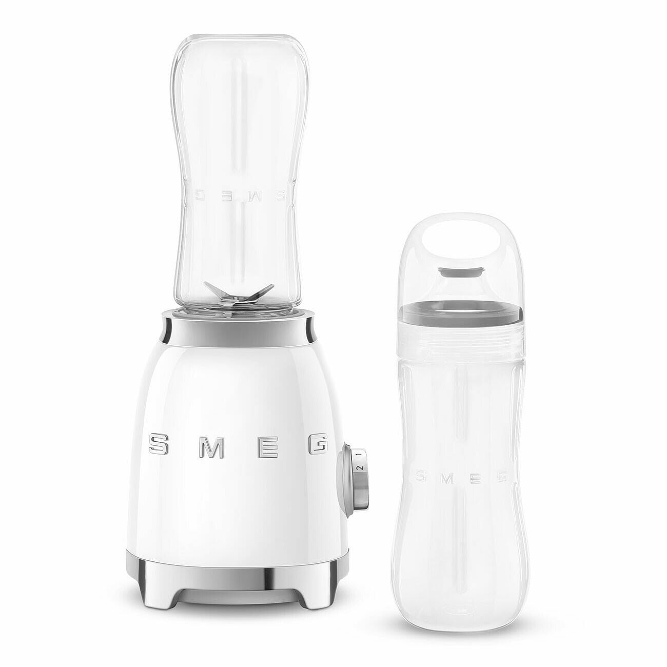 SMEG - Mini Liquidificadora Anni50, Branco PBF01WHEU