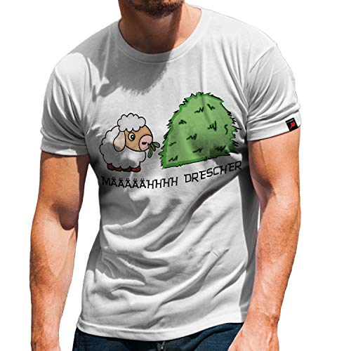 T-shirt Humour Moissonneuse Cadeau Original pour Agriculteur et Éleveur