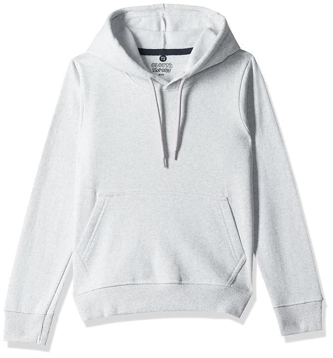 Image of Boy's Cotton Fleece Hooded Sweatshirt with Kangaroo Pocket