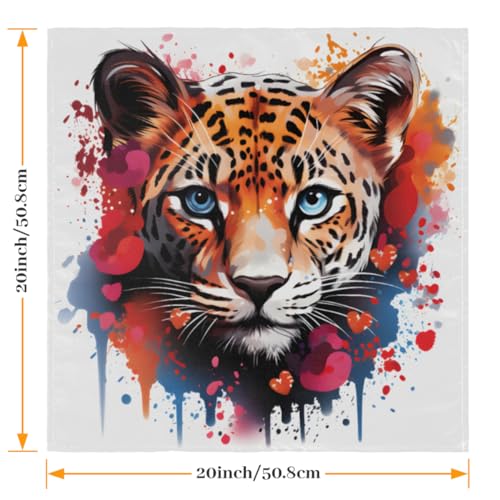 Servilletas de tela set x6 50.5x50.5 cm multicolor miniatura 2