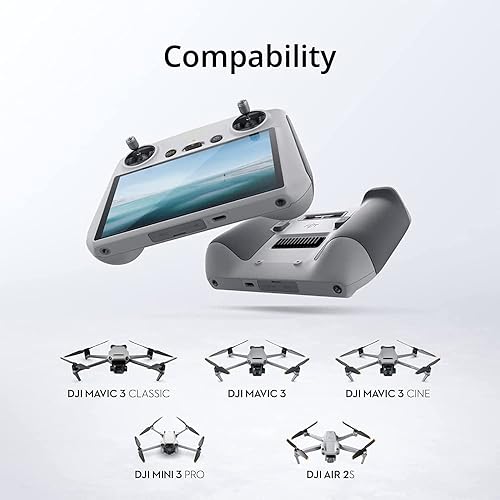 Miniatura 9 de DJI CP.RC.0000005.01 Control remoto RC para DJI Mini 3 Pro, Mavic 3 Series, Air 2S Drones, paquete gris con tarjeta de memoria Lexar MicroSDXC de 64