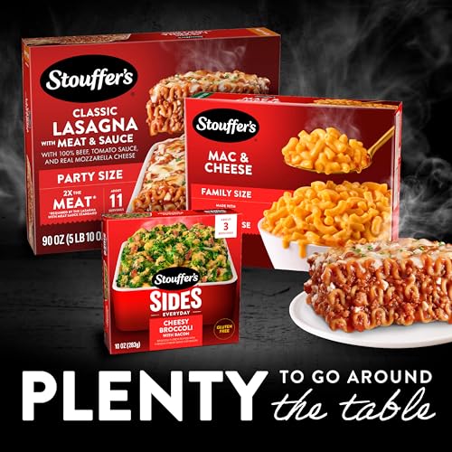 Stouffer's Classic Lasagna With Meat & Sauce, Party Size Lasagna, Frozen Dinners 90 oz - Image 6