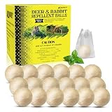 Atindirey Deer & Rabbit Repellent Balls- Outdoor Animal Deterrent for Garden, Yard, Trees & Plants | Natural, Long-Lasting | Safe for Pets, Kids, Flowers & Vegetables (18PCS)