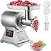 Happybuy 1100W 250kg all'ora Tritacarne Elettrico In Acciaio Inox, 193 r/min Macchina per Salsicce Professionale, 2 Piastre di Macinazione, Meat Grinder Per Casa o Uso Industriale