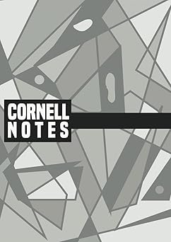 Cornell Notes Notebook: Cornell Note Taking System for Students and